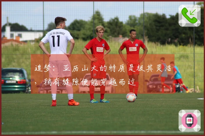 追梦：亚历山大的特质是极其灵活，稍有缝隙便能穿越而过